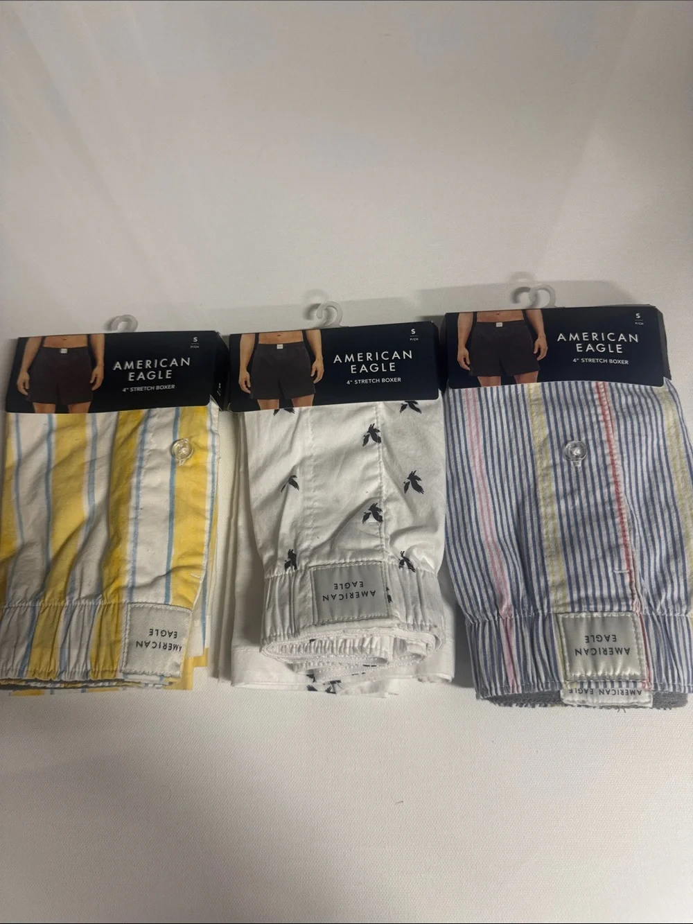 American Eagle Boxers Mens Small 3 Pack